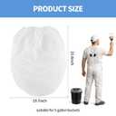 Paint Strainer Bag, 5 Gallon Fine Mesh Paint Filter Bag with Elastic Top Opening, Paint Coating Filter Bag for Paint, Brewing & Gardening (8-Pack)