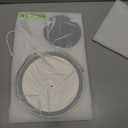 Lighted Makeup Mirror, 3000 mAh Rechargeable Double Sided Magnifying Vanity Mirror with 3 Colors, 1x/10x, 360 Rotation , Brightness Adjustable Magnification Cosmetic Light up Mirror, Women Gift (Chrome)