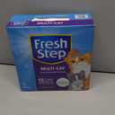 Fresh Step Clumping Cat Litter, Multi-Cat, Long Lasting Odor Control Kitty Litter with Activated Charcoal, Low Dust Formula, 14 lb