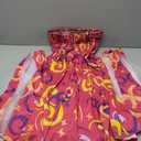 fun shack Go Go Girl Costume Women Disco Dress, 70s Gogo Outfit for Women, Retro Party Wear, Fun Dance Attire (Medium)