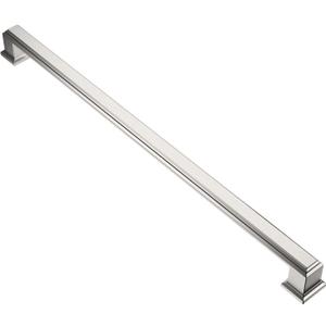 Alzassbg 6 Pack Brushed Satin Nickel Cabinet Pulls, 15 Inch(381mm) Hole Center Cabinet Handles Kitchen Pulls for Cabinets and Drawer AL3071SN