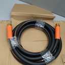 Giraffe Tools Garden Hose 12ft x 3/4", Heavy Duty Water Hose, Flexible, Hybrid Lightweight Hose, Male to Female Fittings, Burst 600 PSI