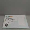 Titanium Cutting Board for Kitchen, Cutting Board Double Sided Food Grade, Pure Titanium/PP, Easy to Clean Large Size 1611 (Silver)