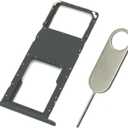 Sim Card Tray SD Card Holder Replacement for Samsung Galaxy A11 A115U A115A S115DL - Black
