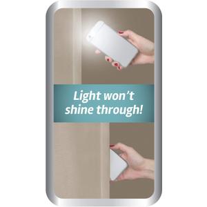 Smart Curtains Ultimate Light Blocker 1Panel 40x84in