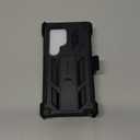 FNTCASE for Samsung Galaxy S25-Ultra Case: Military Grade Rugged Cell Phone Cover with Kickstand & Belt Clip Holster | Shockproof TPU Protection Bumper Design for S25 Ultra Cases 6.9 inch (Black)