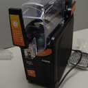 U-Taste Frozen Drink Slushie Machine: 88 oz Rapid-Cool Margarita Slushy Maker, 12-Hours Runnig, Self-Cleaning, 5 Preset Programs: Slushie, Frappe, Milk Shake, Cocktail, Mold for Home Party -Black