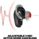 Skullcandy Method 540 ANC Wireless Earbuds with Sound by Bose - True Black | In-Ear Fit, Premium Active Noise Cancellation, 40 Hours Battery, Sweat and Water Resistant, Microphone for iPhone Android
