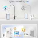 KOVIET U1 Pro Reverse Osmosis System, 800GPD Tankless Reverse Osmosis Water Filter, 10-Stage Under Sink RO Water Filtration System, NSF/ANSI 42&58 Certified with Smart LED Faucet, 3:1 Pure to Drain