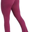 Sunzel High Waist Mini Flared Leggings for Women, Tummy Control Casual Flare Yoga Pants for Yoga Workout Gym (X-Small)