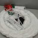 YULETIME 62-Inch Pre-Lit 3D Snowman, Pop-Up Lighted Christmas Snowman with 100 LED Warm White Lights