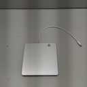 USB-C Superdrive External DVD/CD Reader and DVD/CD Burner for Apple-MacBook Air/Pro/iMac/Mini/MacBook Pro/ASUS/ASUS/DELL Latitude with USB-C Port Plug and Play(Silver)