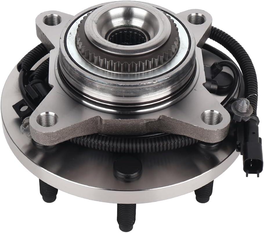Autoround 513326 Front Wheel Hub and Bearing Assembly fit for Ford F-150 2010 2011 2012 2013 2014, 4WD 7-Lugs w/ABS