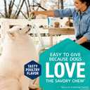 ORAVET Dental Chews for Dogs, Oral Care and Hygiene Chews (Large Dogs, Over 50 lbs.) Pink Pouch, 30 Count (Pack of 1)