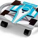 hand2mind Blue Speedway Racer Scooter Board, Floor Scooter Board, Gross Motor Toys, Kids Exercise & Physical Education Equipment, Playground Toys, Indoor Active Play, Toddler Outdoor Activities