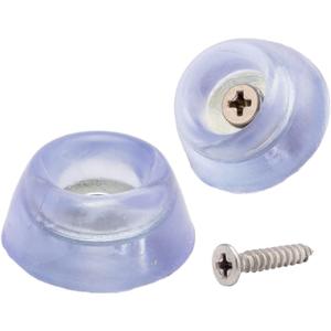 2 x 20pcs Round Furniture Pads, ULIFESTAR PVC Wood Furniture Sliders Hardwood Floor Protectors Surface Protection for Chair Table Desk Dresser Cabinet Sofa Couch Leg Feet Carpet Dia 28mm/1.1''