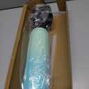 BJPKPK Insulated Water Bottles with Straw Lid, 40oz Stainless Steel Metal Water Bottle with 3 Lids, Reusable Thermo, Keep Cold Hot for Sports, Gym-Mint