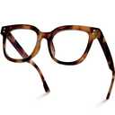 miyya Oversized Blue Light Glasses For Woman, Fashion Computer Screen Glasses, Non Prescription Eyeglasses For Women