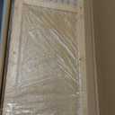 HITNET Bathroom Cabinet Freestanding, Small Bamboo Floor Cabinet, 4 Tier Single Door Sofa Side Table Storage Organizer, Space Saving Kitchen Cupboard, Natural