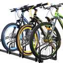 Bike Stand, 4 Bikes Rack Garage, 2.4" Width for most of Bikes