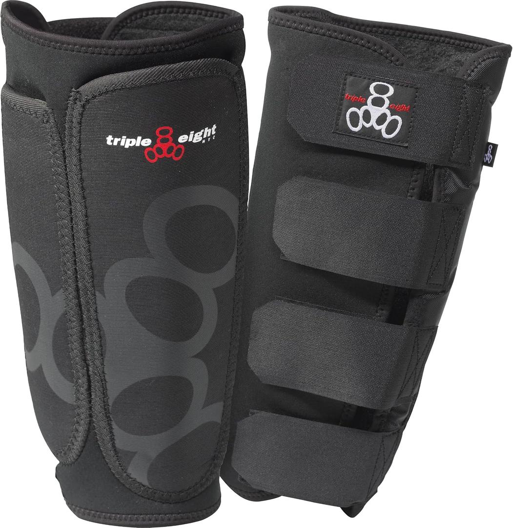 Triple Eight Exoskin Shin and Whip Guard Pads Protective Shin Guards for BMX and Mountain Biking, Small