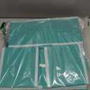 Simple Houseware Underwear Drawer Organizer for Lingerie/Undergarment/Bra/Panty/Sock/Onesie, Set of 6, Turquoise