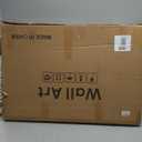 Large Framed Green Abstract Wall Art, 2 Piece Modern Canvas Prints Paintings, Minimalist Sage Green Geometric Pictures for Living Room Dining Room Bedroom Office Hallway Lounge Wall Decor 24x36 In