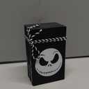 Mini Black Halloween Tiered Tray Decor Wood Decorative Book Stack, Rustic Farmhouse Faux Books Bundle for Home Table Mantle Shelf Decoration Nightmare Before Christmas Sign