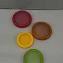 4pc Silicone Fruit And Vegetable Storage Container Set For FridgeAvocado Silicone SaverTomato Storage ContainerOnion KeeperAnd Lemon Saver For Fridge (4PCS- fruit and vegetable saver)