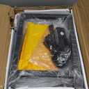 WLIVE End Table with Charging Station, Flip Top Narrow Side Table with Storage Shelf, Small Nightstand with USB Ports and Outlets,Bedside Table for Living Room, Bedroom,11.81" D x 23.62" W x 24.33" H