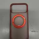 TORRAS 360 Magnetic Stand for iPhone 17 Pro Max Case, [Fit for MagSafe] [4X Military-Grade Protection] Slim Case for iPhone 17 Pro Max, 6.9", Translucent Burgundy Red, Ostand O3 Fitness Series