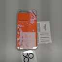 GVIEWIN for iPhone 16 Pro Max Case, with Screen Protector & Camera Lens Protector, Floral Shockproof Protective Bumper Slim Clear Phone Cover for Women 2024 6.9", Sakura/Pink