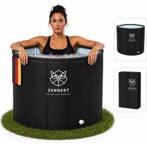 Portable Bathtub for Adults 90 Gal, 8-Layer Foldable Ice Bath Tub
Cold plunge or hot soak, 8-layer insulated walls, sets up in seconds with ebook