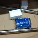 Pool Rail for inground Pools (54x32), 304SS Pool handrail with Nonslip Blue Cover.