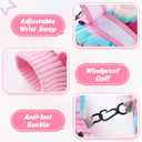 Kids Ski Gloves Waterproof Winter Snow Snowboarding Gloves Non Slip Windproof Sport Mittens for Boys Girls Youth Sledding Riding Driving Hiking (6-10 Years, Tie-Dyed)