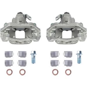 PAROD 18B5263 18B5262 Rear Disc Brake Caliper with Bracket Fit for 2011-2019 Ford Explorer, 2010-2014 Flex, 2013-2019 Taurus, 2010-2014 Lincoln MKT Left&Right