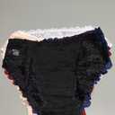Everyjoys Sexy Underwear Lace Panties for Women Bikini Underwear Hipster Underpants Lace Soft Breathe Briefs Multipack 5-Pack (M)