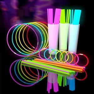 Glow Fever 209pcs Glow Sticks Bulk Party Pack includes 100 8" Glow Sticks and 109 Accessories, with bonus connectors for glow sphere and eye glasses, for Party Festivals Rave Halloween