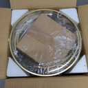 4-Light Gold Chandelier,11.2in Farmhouse Lantern Pendant Light Fixture,Adjustable Hanging Ceiling Lighting with E12 Socket,for Kitchen Island,Bedroom,Entryway,Dining Room