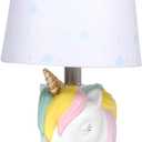 Unicorn Lamp for Girls Bedroom - 15", Girls Lamp for Kids Room - Cute Birthday Gifts for All Ages: Toddler Boys, Children 3 4 5 and Up Years Old, Kids Table Lamp, Pink Bedside Lamp
