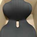 Gugxiom Ergonomic L-Shaped Memory Foam Lumbar Support Cushion Coccyx Support Cushion Ergonomic Anti-Slip Breathable Office Car Truck