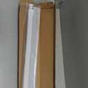LazBlinds Cordless Cellular Shades, No Tools No Drill Blackout Honeycomb Shades Pleated Blinds for Windows, 29" W x 64" H, Silver White