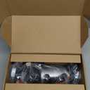 [Upgraded Version] 12V DC RV Fresh Water Pump, 7GPM 70PSI, Five Chamber Self-Priming Diaphragm Pump with Heavy Duty Pressure Switch & Strainer for RV, Marine, Yacht, Caravan, Camper (7GPM-70PSI-12V)