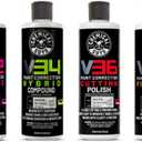 3 x Chemical Guys V Line Car Polish and Compound Kit - Complete Paint Correction System for Light-to-Heavy Swirls, Scratches, Safe for Cars, Trucks, SUVs, Motorcycles, RVs & More - 4 x 16 fl oz