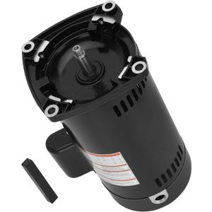 USQ1202 Pool Pump Motor, 2HP Square Flange Motor, 3450 RPM, 48Y Frame, Fit for A.O. Smith/Century Pool and Spa Pump Motor
