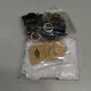 Rtteri 24 Set Graduation Party Favors 2026 Graduation Gifts Keychain Grad Keepsakes Souvenirs Key Rings for Guest Grad Cap Charms Thank You Kraft Tags for College Seniors Accessories(Gold and Black)