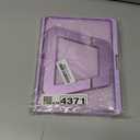 Fintie Shockproof Case for Samsung Galaxy Tab A11+ Plus 11 Inch 2025/ A9+ Plus 2023, Slim Frosted Hard Cover with Multi-Angle Kickstand, Purple