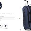 Wrangler Wesley Rolling Duffel Bag