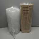 36Oz 50Pcs Large Paper Bowls with Lids, Disposable Soup Serving Bowls Bulk Party Supplies for Hot/Cold Food, Soup (36 OZ)