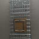 Faicuk Large Collapsible Humane Live Animal Cage Trap for Raccoon, Opossum, Stray Cat, Rabbit, Groundhog and Armadillo 32 x 11 x 13 Inch